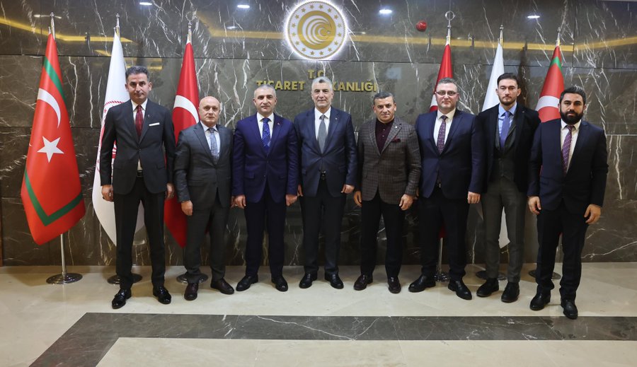 İMKON heyeti olarak Ticaret Bakanımız sayın Ömer Bolat beyi ziyaret ettik